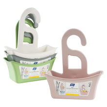 Load image into Gallery viewer, Plastic Hanging Storage Basket - Hook Multi-Purpose Bathroom Basket