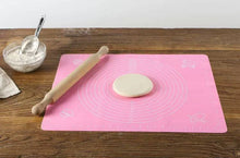 Load image into Gallery viewer, Pastry Silicone Baking Mat sheet with Scale - Size 43.0 cm x 35.0 cm