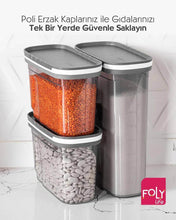 Load image into Gallery viewer, Food Storage Container with Sliding Lid (3.0 Lt.)