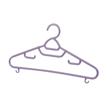 Load image into Gallery viewer, Plastic Clothes Hangers (6 Pcs) - 6 Plastic Non Slip Clothes Hangers for Suits, Coats, Dress, Shirts - Mimosa Hanger