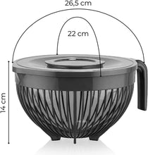 Load image into Gallery viewer, Mixing Bowl With Lid - Multi-Purpose Mixer Bowl (3.0 Lt.) - Mixing Bowl for Hand Mixers