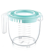 تحميل الصورة في عارض المعرض، Mixing Bowl With Lid - Multi-Purpose Mixer Bowl (2.2 Lt.) - Mixing Bowl for Hand Mixers