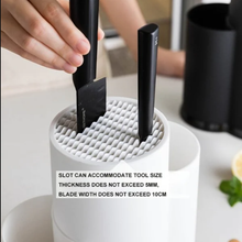 تحميل الصورة في عارض المعرض، Multifunction Utensil Organizer - 3-in-1 Kitchen Utensil Holder Set - Utensil Holder for Countertop