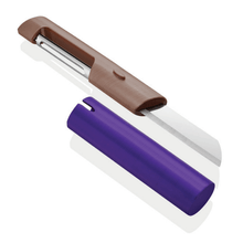 تحميل الصورة في عارض المعرض، Peelers - Dual function Peeler & Knife - 2 in 1 Vegetable & Fruit Peeler