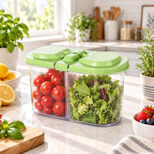 تحميل الصورة في عارض المعرض، Divided Snack Box 1200ml | Candy & Nut Storage Container