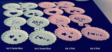 Load image into Gallery viewer, Plastic Cappuccino Stencil Set - Decorative Pattern Set for Cappuccino, Latte and Hot Chocolate