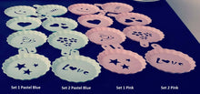 Load image into Gallery viewer, Plastic Cappuccino Stencil Set - Decorative Pattern Set for Cappuccino, Latte and Hot Chocolate