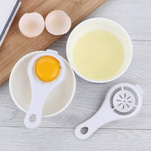 Load image into Gallery viewer, Plastic Egg Separator & Stainless Steel Mesh Tea Strainer Set - 2 in 1