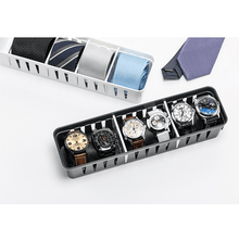تحميل الصورة في عارض المعرض، Plastic Storage Organizer with 5 Adjustable Compartments