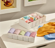 Load image into Gallery viewer, Plastic Storage Organizer with 5 Compartments - Small size - (10.5 x 27.5 x 6.5 cm)