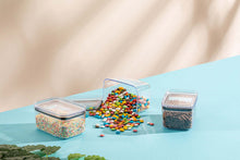 Load image into Gallery viewer, Food Storage Containers Set - Acrylic Sealed/Airtight Rectangular Food Jars Chef box - 1Lt.