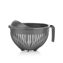 Load image into Gallery viewer, Colanders - Rice Washing Colander with Handle (3 Lt.) - Wash Strainer for Fruits and Vegetables Cleaning