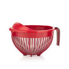 Load image into Gallery viewer, Colanders - Rice Washing Colander with Handle (3 Lt.) - Wash Strainer for Fruits and Vegetables Cleaning
