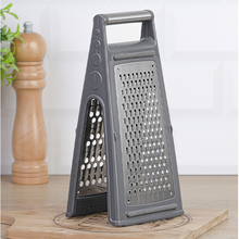 Load image into Gallery viewer, Graters - Triangle Grater - 2-Sided Grater with Acrylic Tank & Handle