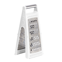 Load image into Gallery viewer, Graters - Triangle Grater - 2-Sided Grater with Acrylic Tank & Handle
