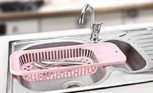 Load image into Gallery viewer, Over-Sink Colander, Strainer & Dish Drying Rack - 50 cm Multi-Purpose Organizer