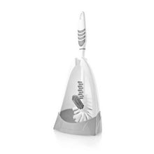 Load image into Gallery viewer, Toilet Brush and Holder - Toilet Handle With 3 Brushes & Holder