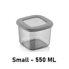 Load image into Gallery viewer, Food Storage Containers with Silicone Lid Square (550 ml.)