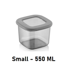 Load image into Gallery viewer, Food Storage Containers with Silicone Lid Square (550 ml.)