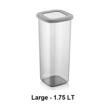 Load image into Gallery viewer, Food Storage Containers Set with Silicone Lid Square ( 1750 ml ) - Large Square Container with Semi-Clear Design