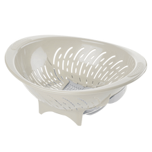 Load image into Gallery viewer, Smart Plastic Colander & Strainer with Easy Open-Close Bottom Door - BPA-Free