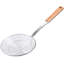 Load image into Gallery viewer, Stainless Steel Spider Skimmer | Wooden Handle Strainer
