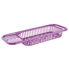 Load image into Gallery viewer, Over-Sink Colander, Strainer & Dish Drying Rack - 50 cm Multi-Purpose Organizer