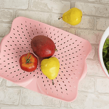 Load image into Gallery viewer, Colanders - Flat Waterfall Sink Colander & Food Prep Strainer Board - 36 cm