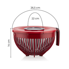 Load image into Gallery viewer, Mixing Bowl With Lid - Multi-Purpose Mixer Bowl (3.0 Lt.) - Mixing Bowl for Hand Mixers