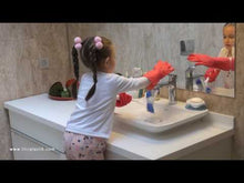 Load and play video in Gallery viewer, Multipurpose Cleaning Brush (Wide) for Bathroom and Kitchen - Softon Sink And Bathtub Brush