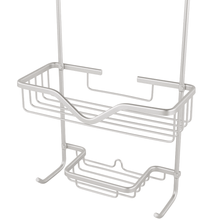 تحميل الصورة في عارض المعرض، Aluminium Shower Caddy with Two Baskets and Shelves for Shampoo, Conditioner and Soap
