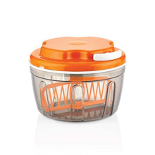 Load image into Gallery viewer, Manual 3 in 1 Chopper (Vegetable &amp; Fruit Chopper + Whisk + Herb Spinner)
