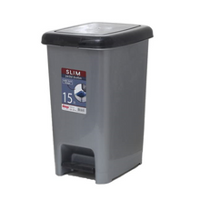 Load image into Gallery viewer, Dustbin with Pedal - 15 Liters Slim Garbage Bin
