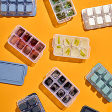 Load image into Gallery viewer, Ice Cube Tray Mini with Removable Cover and silicon bottom
