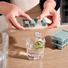 Load image into Gallery viewer, Ice Cube Tray Mini with Removable Cover and silicon bottom
