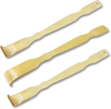 Load image into Gallery viewer, Three wooden paddles of varying lengths on a white background
