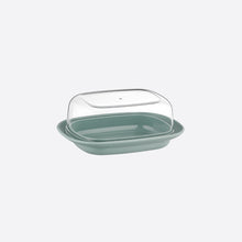 Load image into Gallery viewer, 1 Pc Butter Dish – Plastic Base with Acrylic Lid

