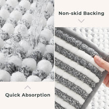 تحميل الصورة في عارض المعرض، Textured mat with non-skid backing and quick absorption features shown in close-up.
