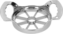 Load image into Gallery viewer, Chrome metal bracket on a white background
