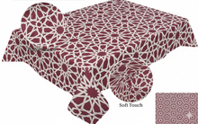 Load image into Gallery viewer, Red and white patterned fabric with &#39;Nashville&#39; branding on a white background
