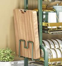 Load image into Gallery viewer, 2-Tier Dish Drying Rack – Space Saving with Pull-Out Drain Board and side metal drainer
