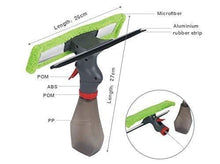 Load image into Gallery viewer, Wiper blade with measurements and material labels on a white background
