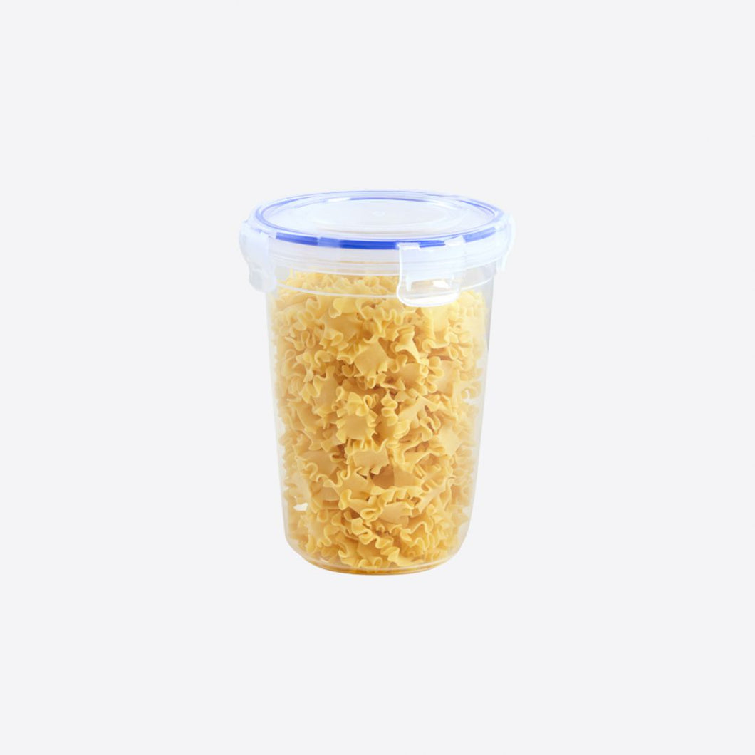 Food Storage Container - Plastic Round Deep Seal Storage Container 1225 ml