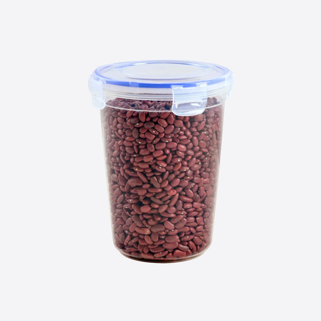 Food Storage Container - Plastic Round Deep Seal Storage Container 2425 ml