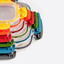Load image into Gallery viewer, Food Storage Containers - Plastic Sealed Rectangular Set of 5 (400 - 800 - 1400 - 2300 - 4000 ml)
