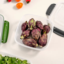 Load image into Gallery viewer, Food Storage Containers - Plastic Sealed Square Set of 3 (1500 - 2400 - 3750 ml )
