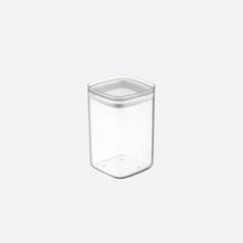 Load image into Gallery viewer, Food Storage Containers Set - Acrylic Sealed/Airtight Square Food Jars Chef box - 1400 ml.
