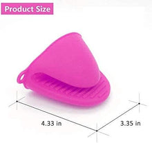 Load image into Gallery viewer, Mini Silicone Oven Mitts Pot Holders - 1 Pc Silicone Tray Grabber
