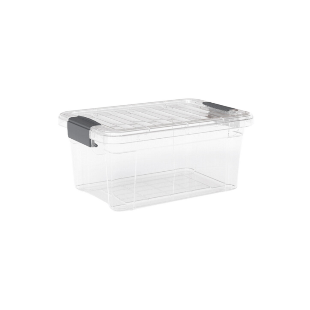 Storage Box - Plastic Stackable Storage Container - 6.2 Lt.