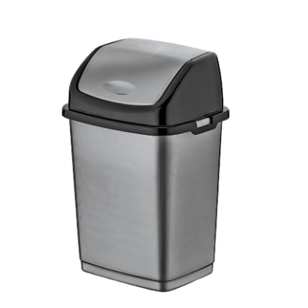 Dustbin with Swing Lid - 35 Liters Garbage Bin